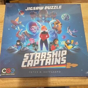 Promotional Starship Captains 1000 Piece Jigsaw Puzzle